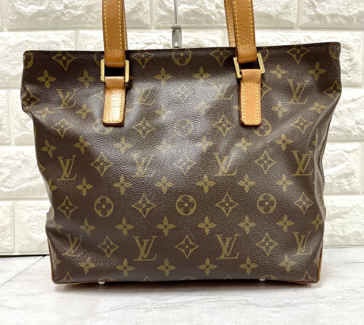 LOUIS VUITTON ルイヴィトン モノグラム カバ・ピアノ M51148 トートバッグ ショルダーバッグ ハンドバッグ 鞄 保存袋付 fah 11S135_画像2