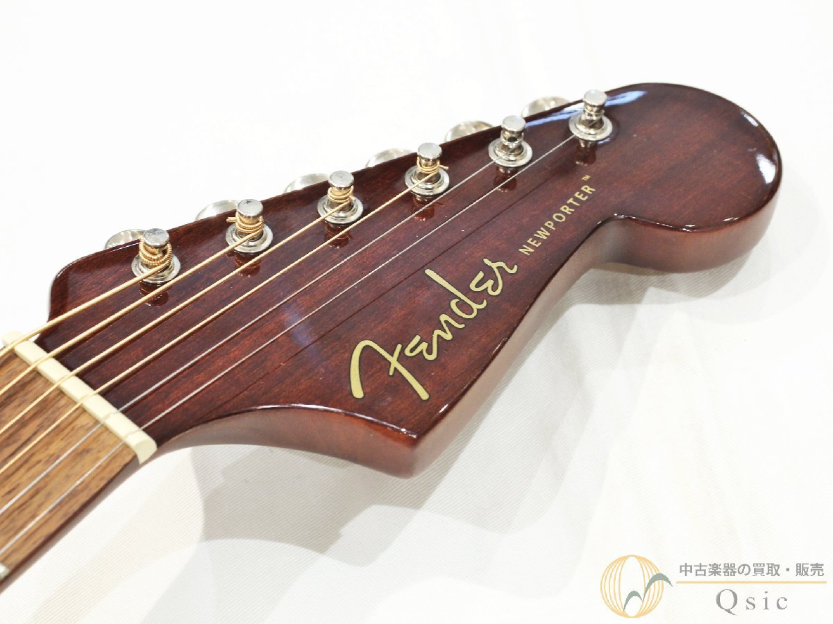 [ хорошая вещь ] Fender Newporter Player Fender введение электроакустическая гитара! [WLH49][ дефект волна магазин наличие ]