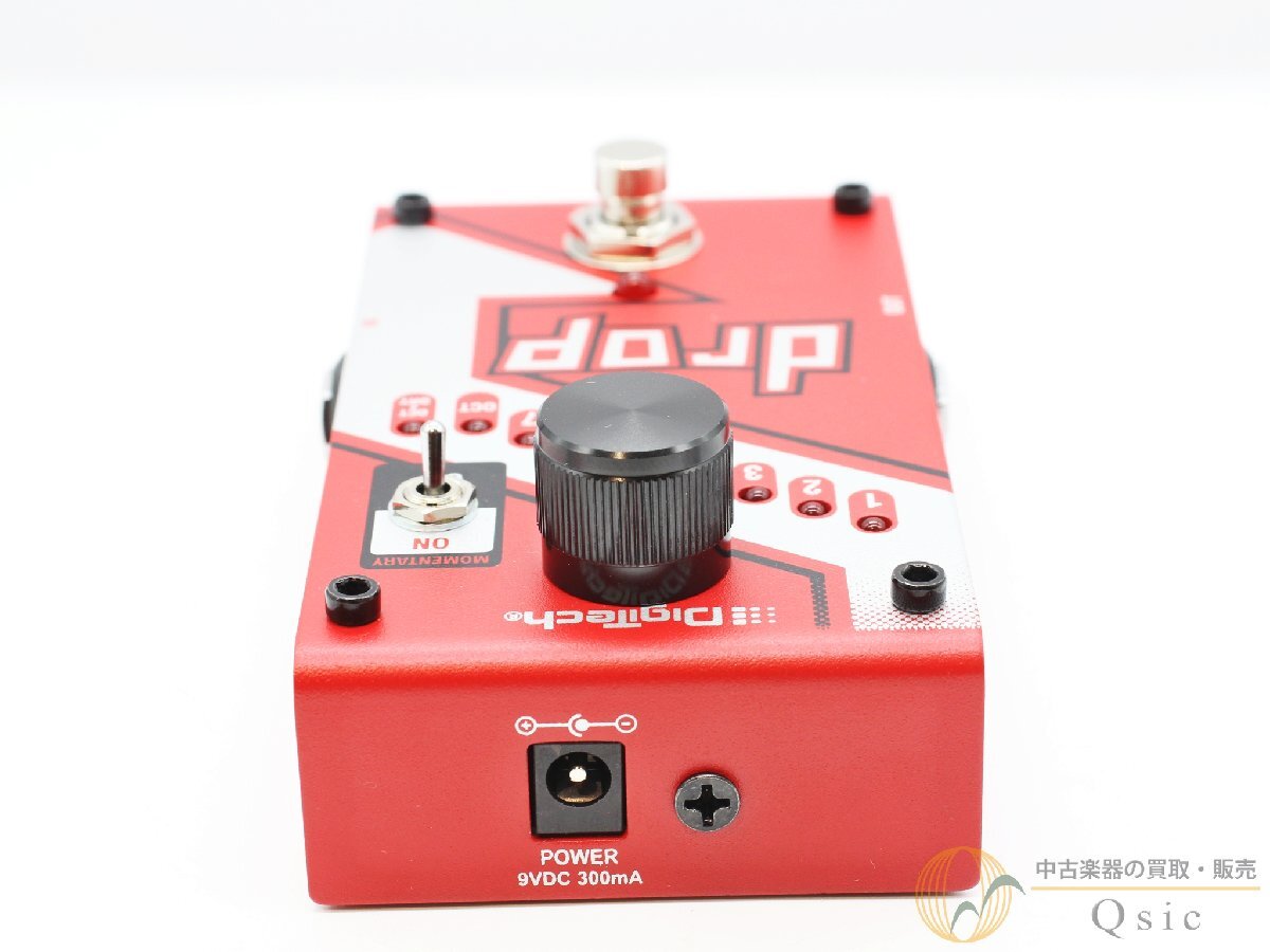 [極美品] DigiTech DROP ピッチシフター 1半音下から1オクターブ下まで瞬時にドロップチューン可能 [WLH25]【難波店在庫】_画像6