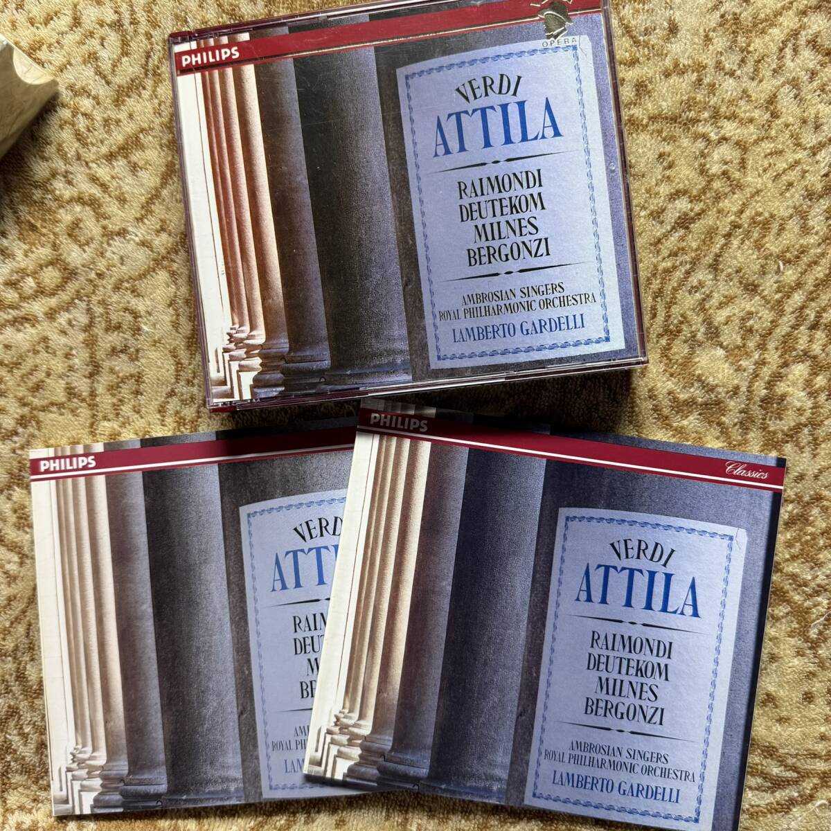 CD●ランベルト・ガルデッリ カルロ・ベルゴンツィ ルッジェロ・ライモンディ●ヴェルディ 歌劇「アッティラ」【UCCP-3035/6】2枚組_画像5