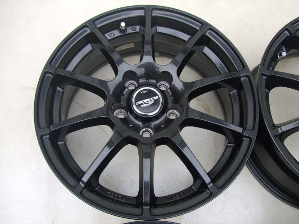  прекрасный товар MID Schneider LIGHT MODEL черный 16×6.5J 5H 114.3 +38 4 шт. комплект J24