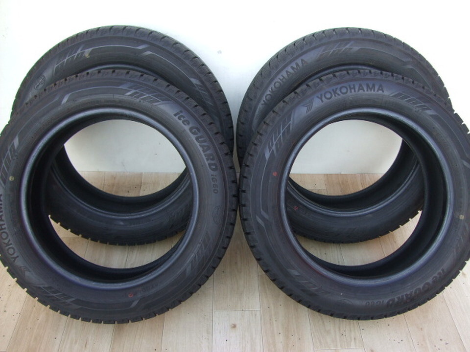 ヨコハマ ice GUARD iG60 185/60R16 86Q 2022年製 4本セット 会社宛 福山通運営業所止 送料無料 C13_画像7
