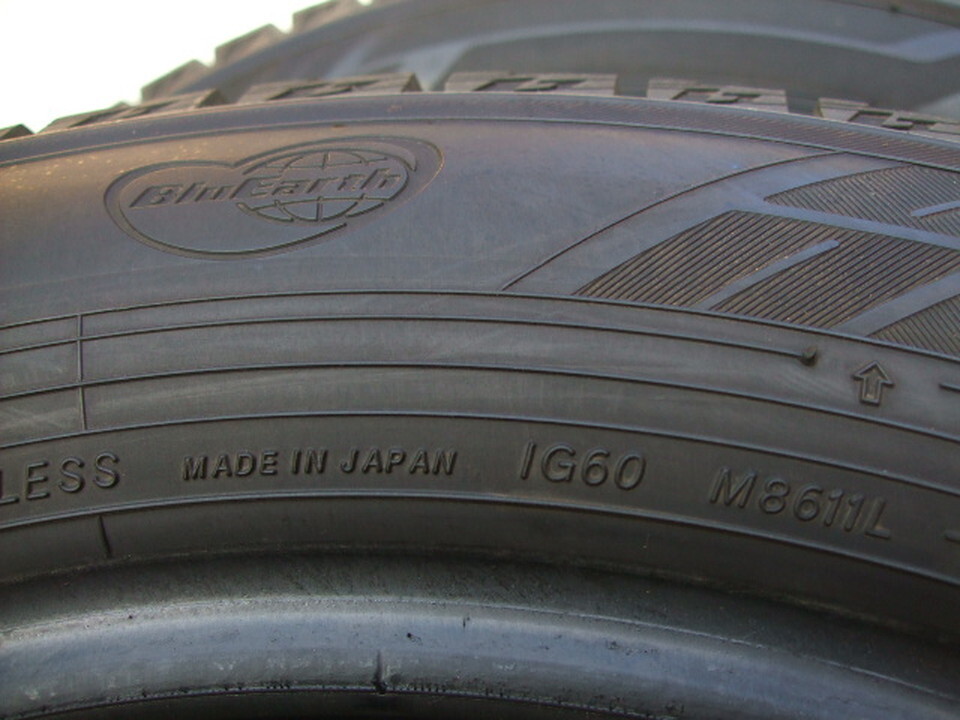 ヨコハマ ice GUARD iG60 185/60R16 86Q 2022年製 4本セット 会社宛 福山通運営業所止 送料無料 C13_画像10