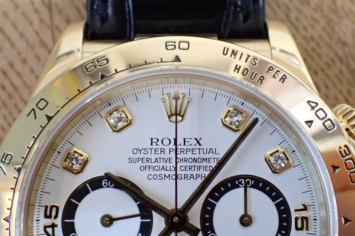 ロレックス　デイトナ　エルプリメロ　反転６　18KYG　X番　Ref.16518_画像4