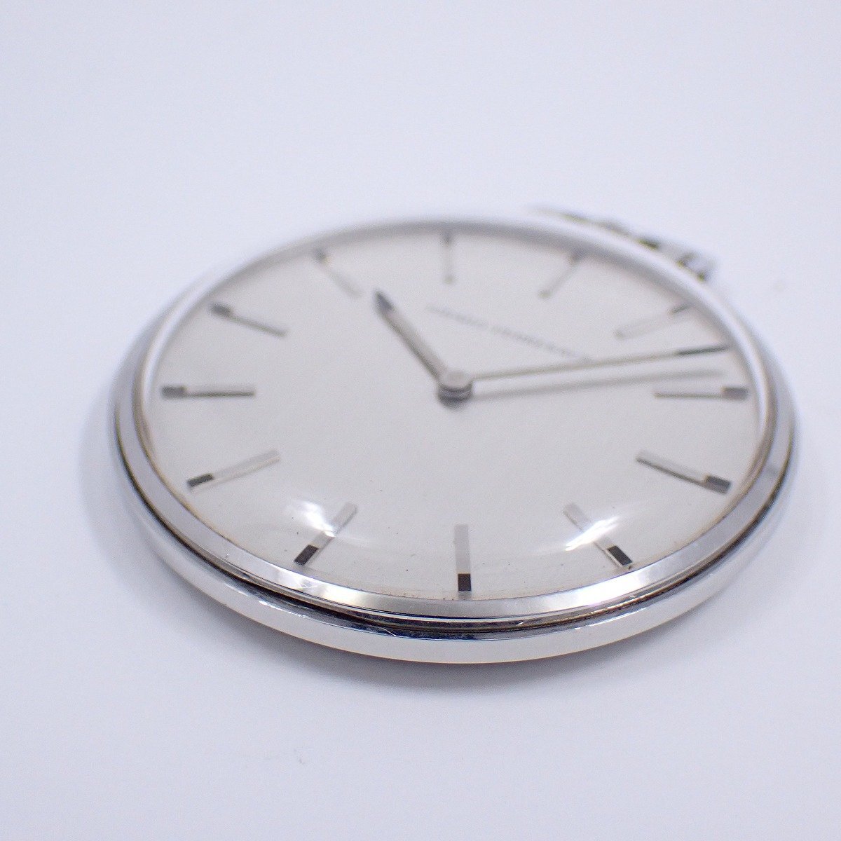 【訳あり品】ジラールペルゴ 懐中時計 手巻き シルバー文字盤【いおき質店】_画像2