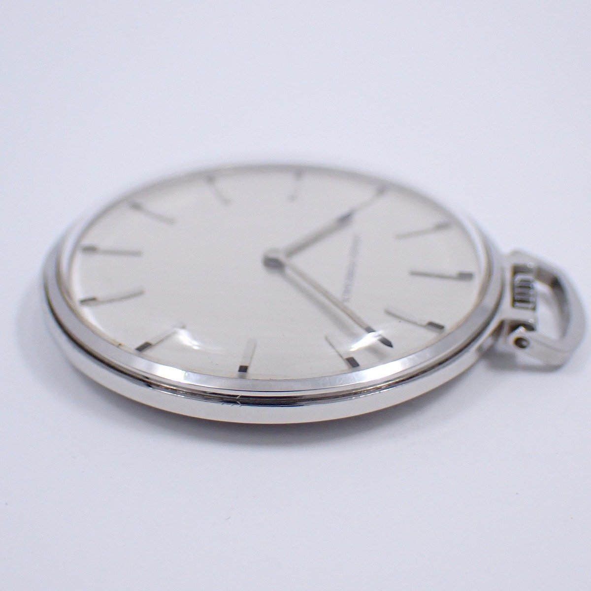 【訳あり品】ジラールペルゴ 懐中時計 手巻き シルバー文字盤【いおき質店】_画像3