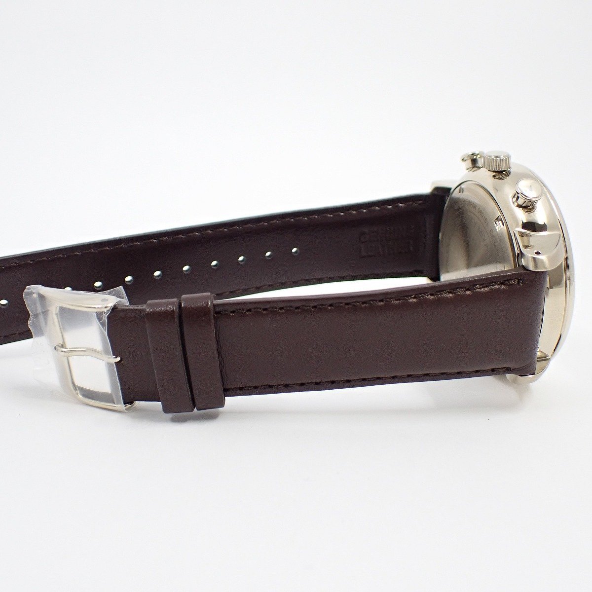 【未使用品】ISSEY MIYAKE イッセイミヤケ C シィ 岩崎一郎デザイン クロノグラフ クォーツ メンズ 腕時計 NYAD009 / VJ57-0620【いおき質_画像6