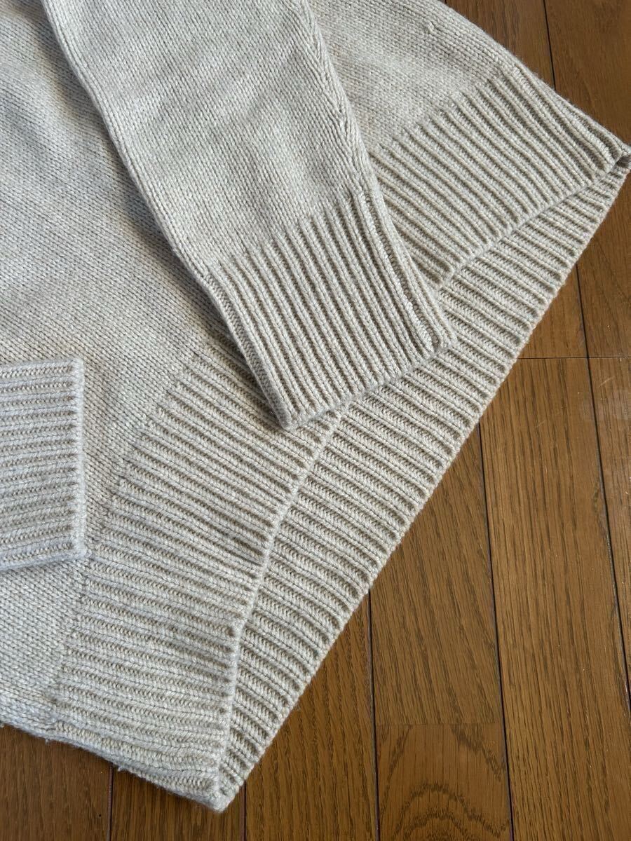 ギャルリーヴィー　GALERIE VIE ファインウールタートルネックプルオーバー　ベージュ_画像3