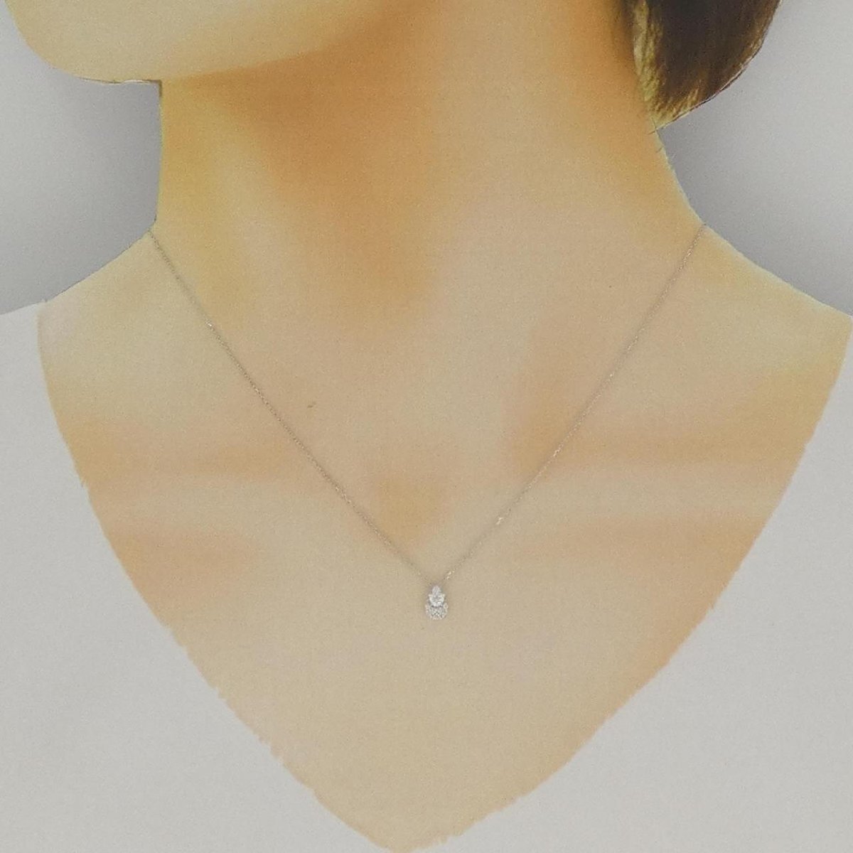  Vendome бриллиантовое колье 0.10CT