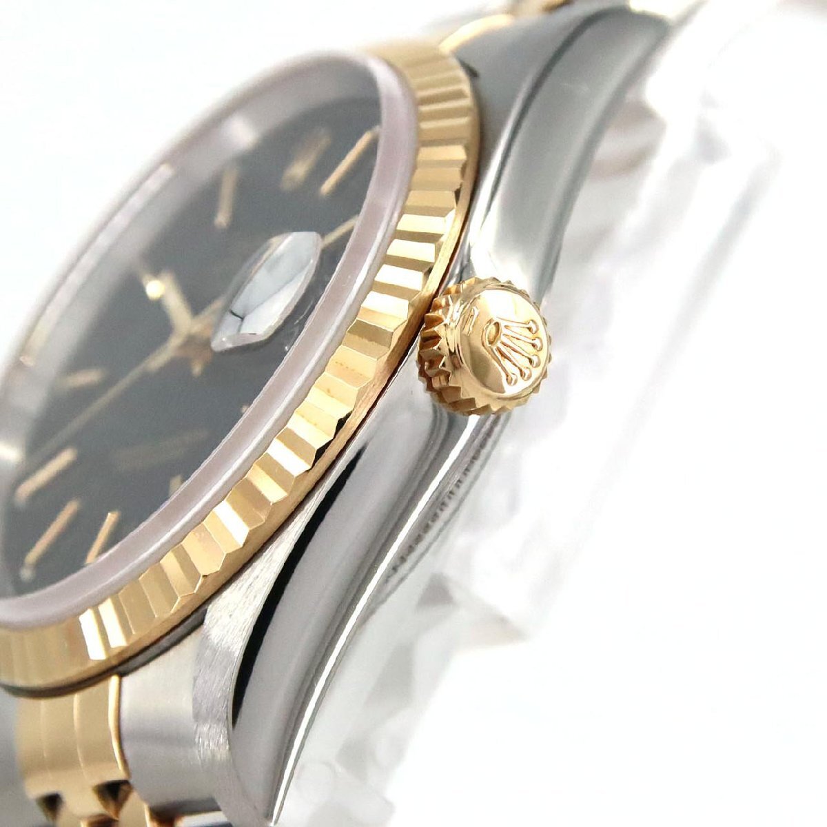 ロレックス デイトジャスト 16233 SSxYG 自動巻 T番_画像5