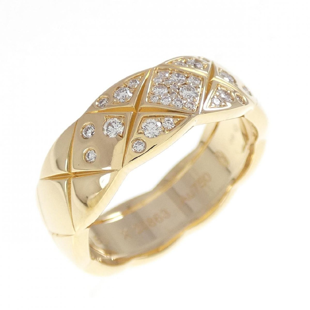 シャネル ココ クラッシュ ミディアム リング_画像1