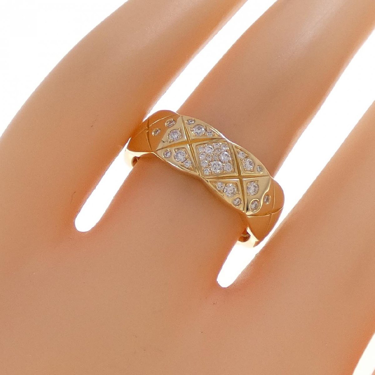 シャネル ココ クラッシュ ミディアム リング_画像5