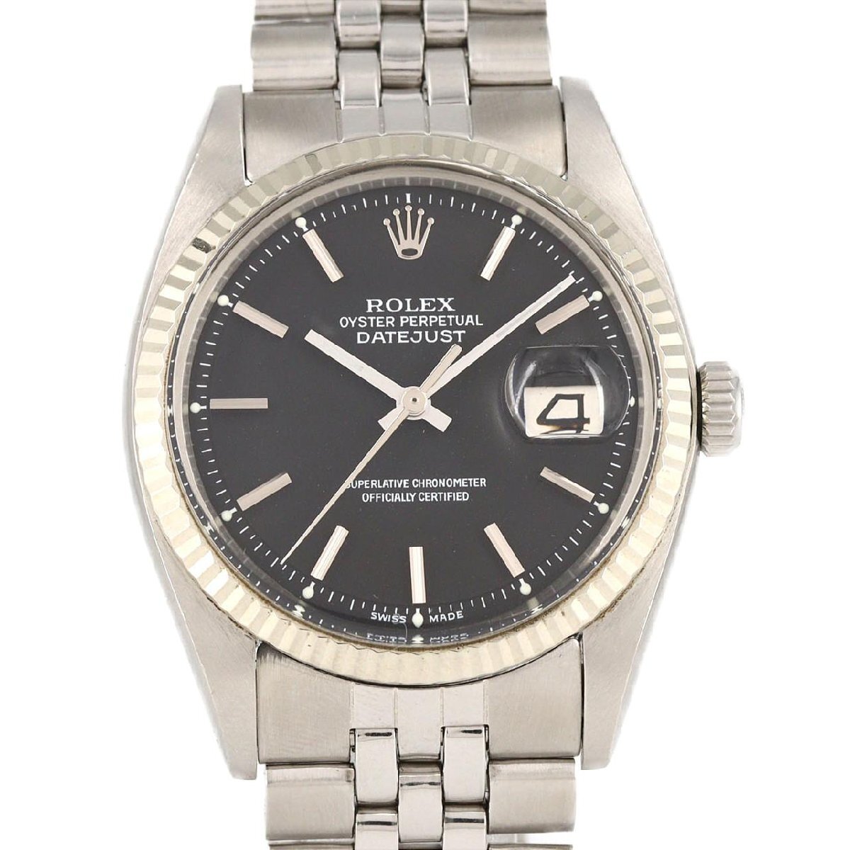 ロレックス デイトジャスト 1601 SSxWG 自動巻 3番台_画像1