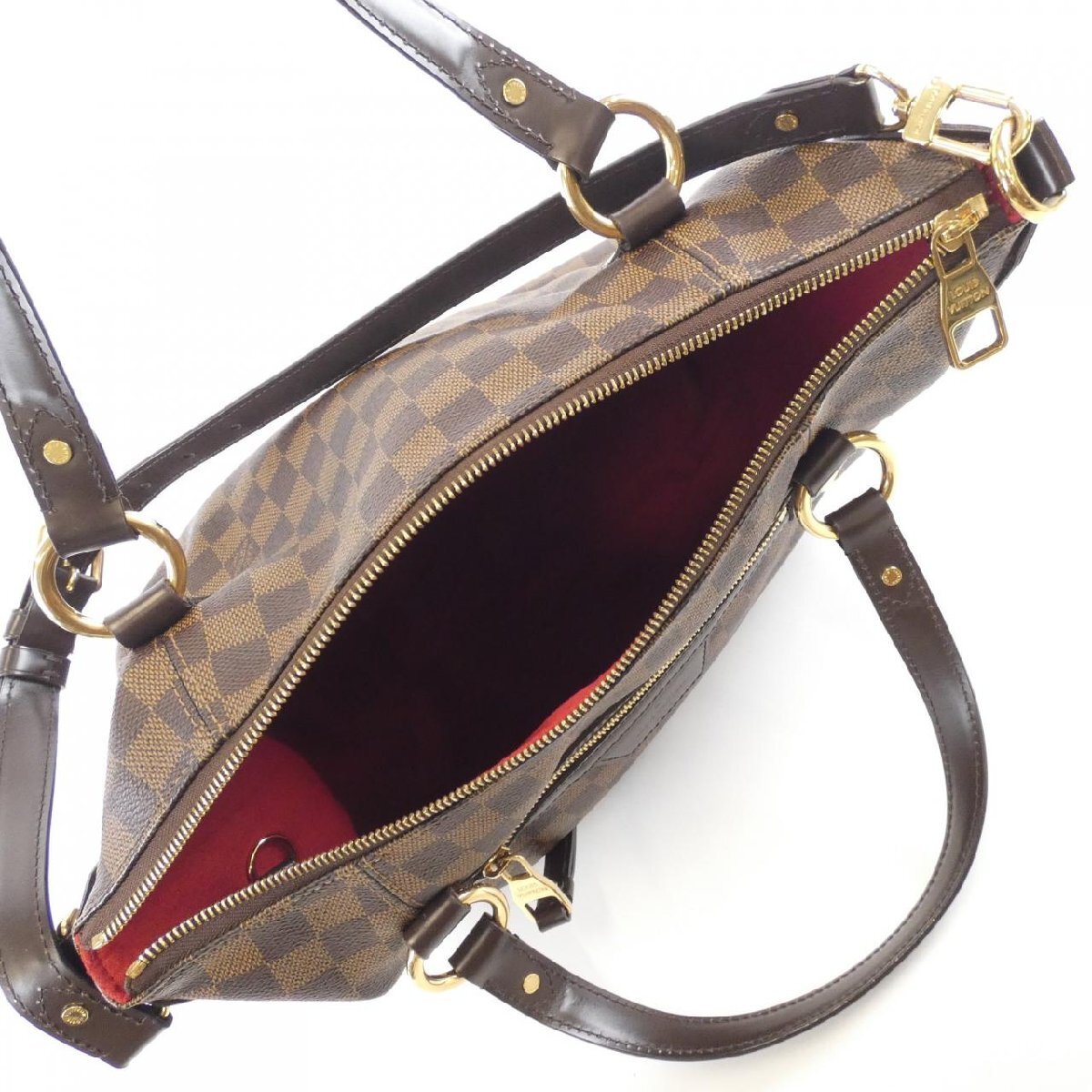 ルイヴィトン ダミエ イーヴォラ MM N41131 バッグ_画像7