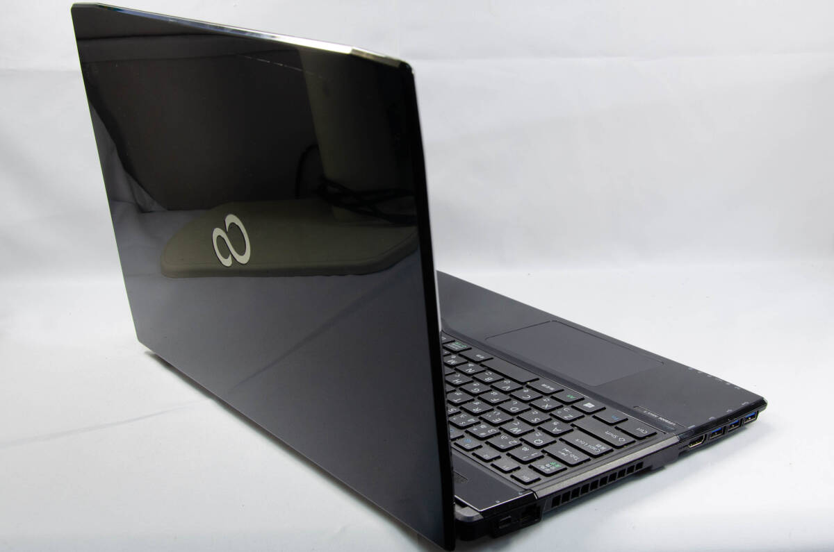 ★シャイニーブラック・ウルトラスリム・爆速カスタマイズ★富士通 FMV LIFEBOOK AH45/T★爆速大容量SSD/BD搭載/超高性能/Win11/Office2021_画像5