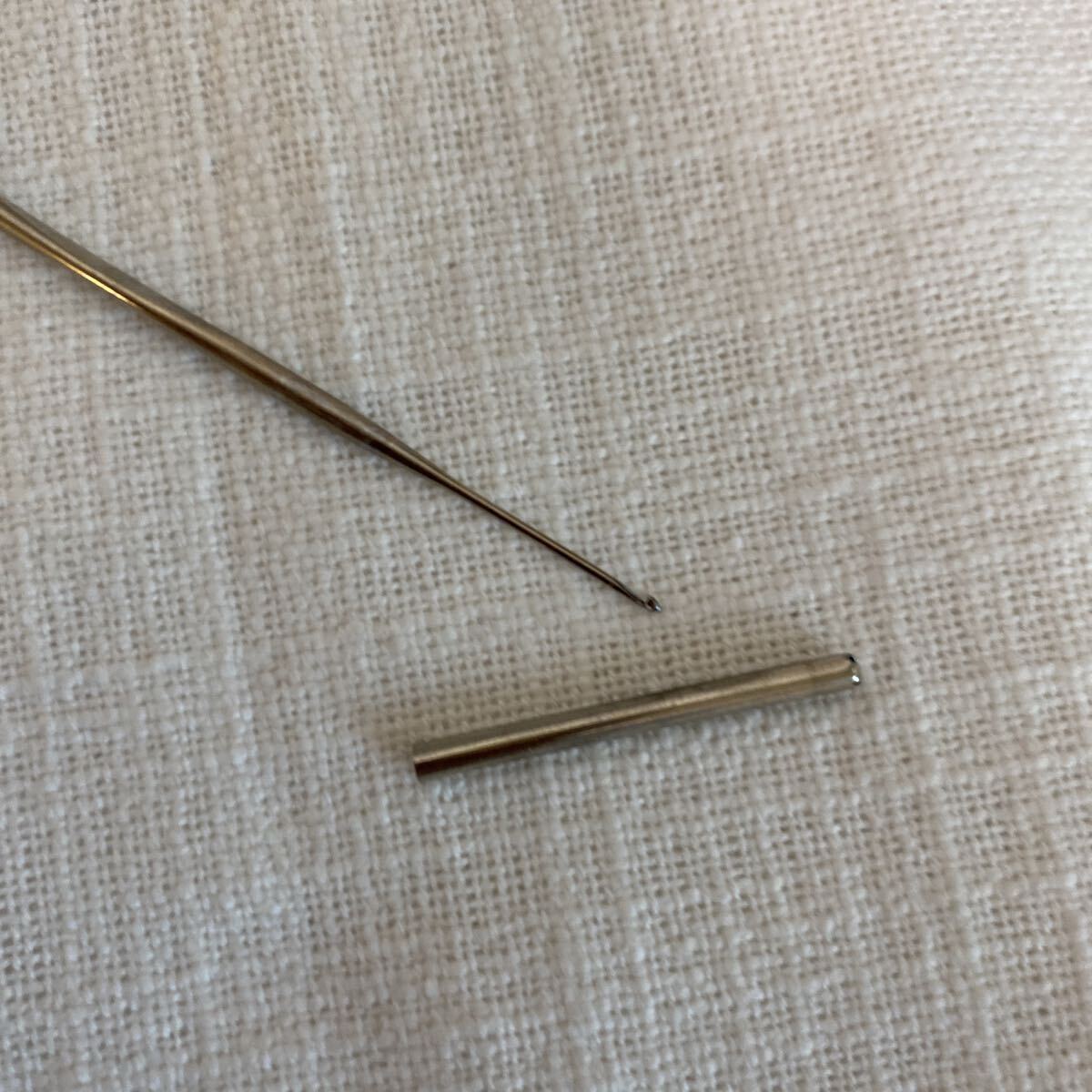 昭和レトロ　スキー印　かぎ針　NO.5 1ダース　12本入り　SKI BRAND CROCHET HOOKS レース編み_画像8