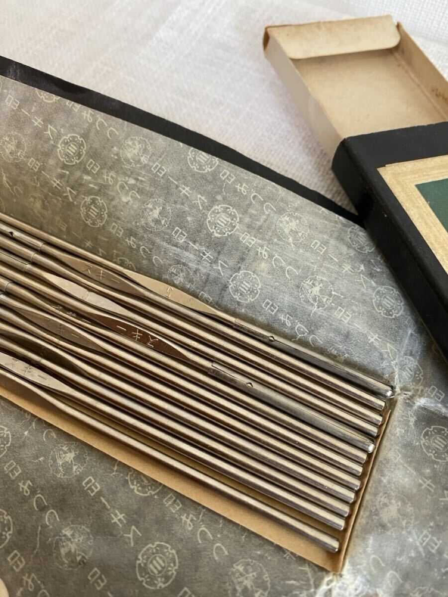 昭和レトロ　スキー印　かぎ針　NO.5 1ダース　12本入り　SKI BRAND CROCHET HOOKS レース編み_画像3