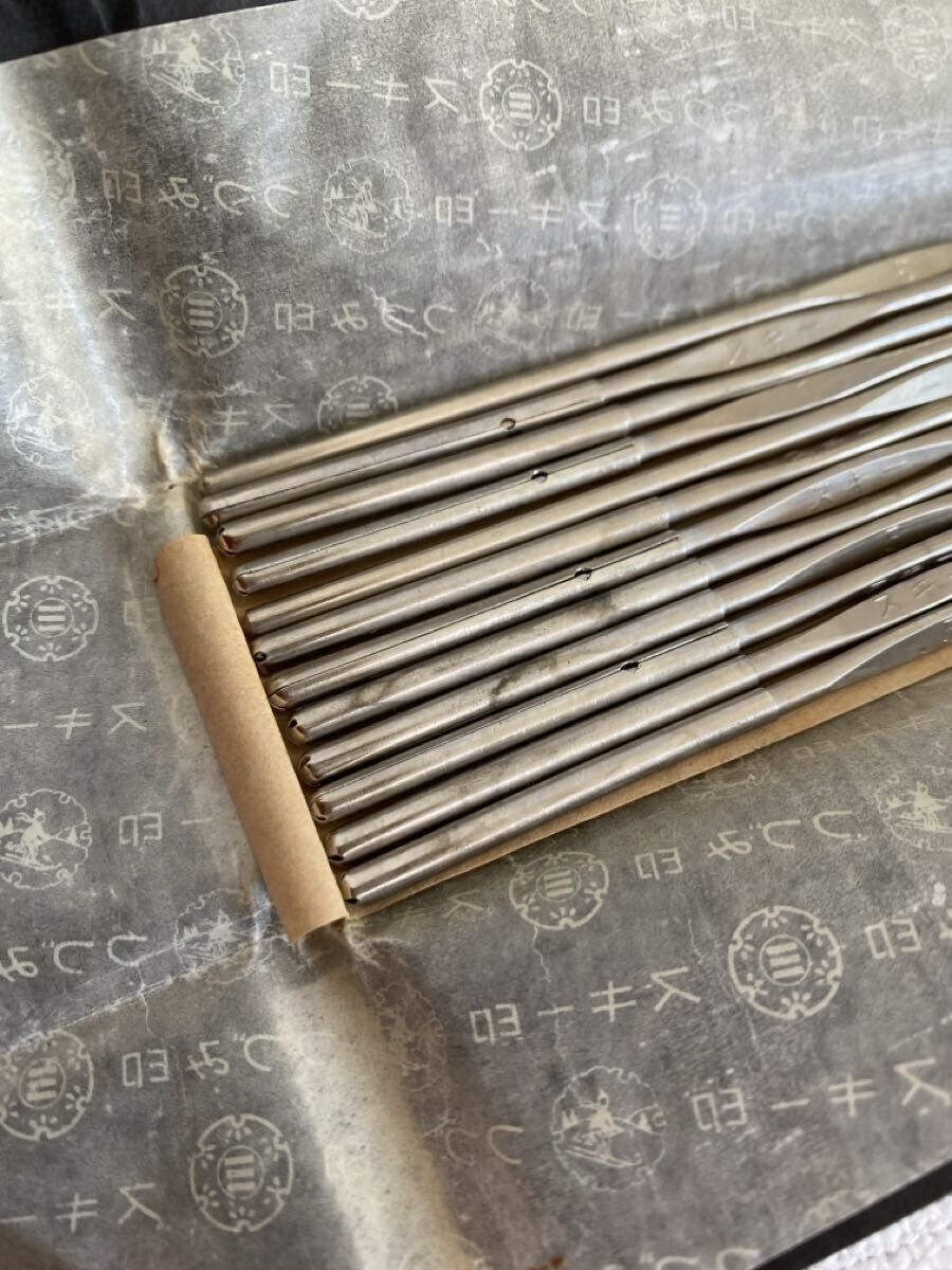 昭和レトロ　スキー印　かぎ針　NO.5 1ダース　12本入り　SKI BRAND CROCHET HOOKS レース編み_画像4