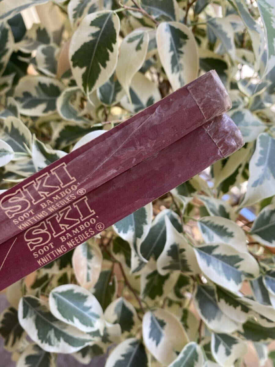 昭和レトロ　スキー印　毛糸編み針　NO.1 編み棒　SKI BRAND 手芸_画像10