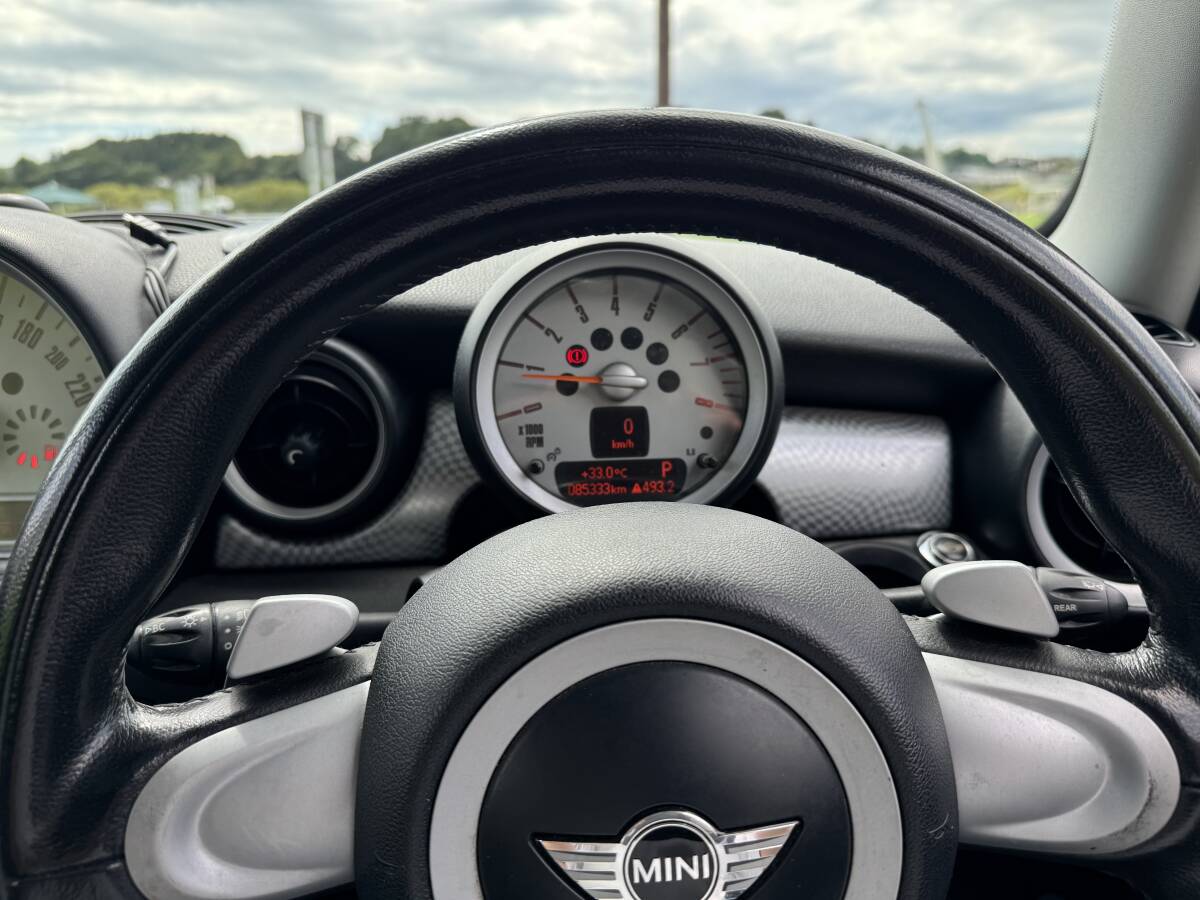 【希少！！サンルーフ！レザーシート！車検R9.10迄！】R55中期 ミニ クラブマンクーパーS JCWホイール_画像7
