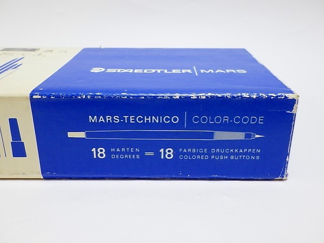 ★ ステッドラー マルス ルモグラフ 替え芯 200-HB 12本入 12ケース 合計144本 元箱付 製図道具 ★ H915 STAEDTLER Mars Lumograph_画像7