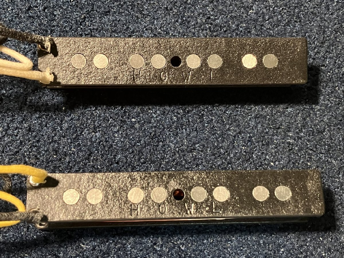 HOWL GUITARS Original Pickup ‘60-'61 Jazz Bass ”Black Bobbin” Set [Red Enamel]_画像2