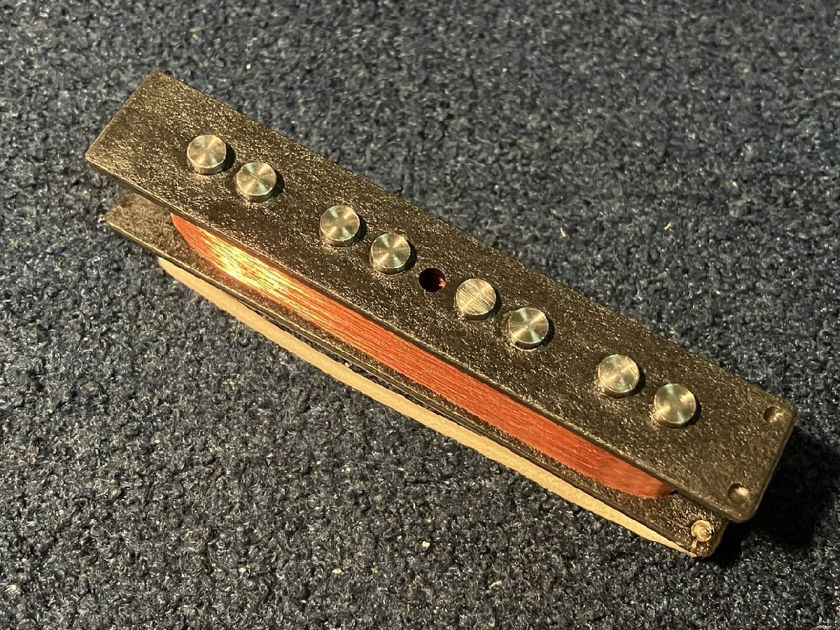 HOWL GUITARS Original Pickup ‘60-'61 Jazz Bass ”Black Bobbin” Set [Red Enamel]_画像4