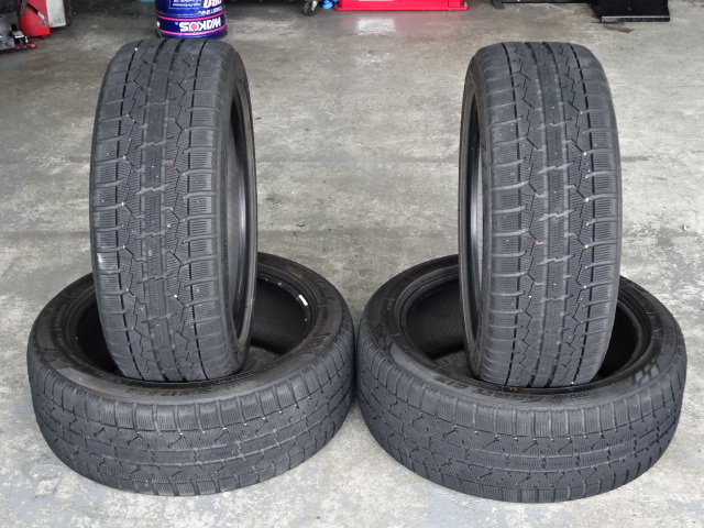 TOYO スタッドレスタイヤ GARIT GIZ 205/50R17 89Q 中古4本セットオーラセレナラフェスタアクセラプレマシーインプレッサSX-4BMW1シリーズ_画像1