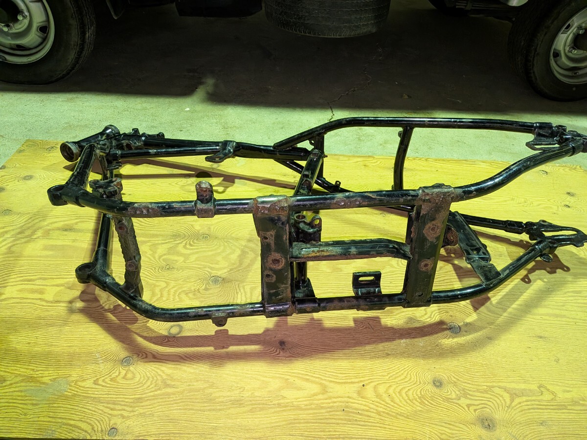 ウィッシュボーンリジットフレーム、VLフォーク、リヤメカドラム、ローリングシャーシ_画像10