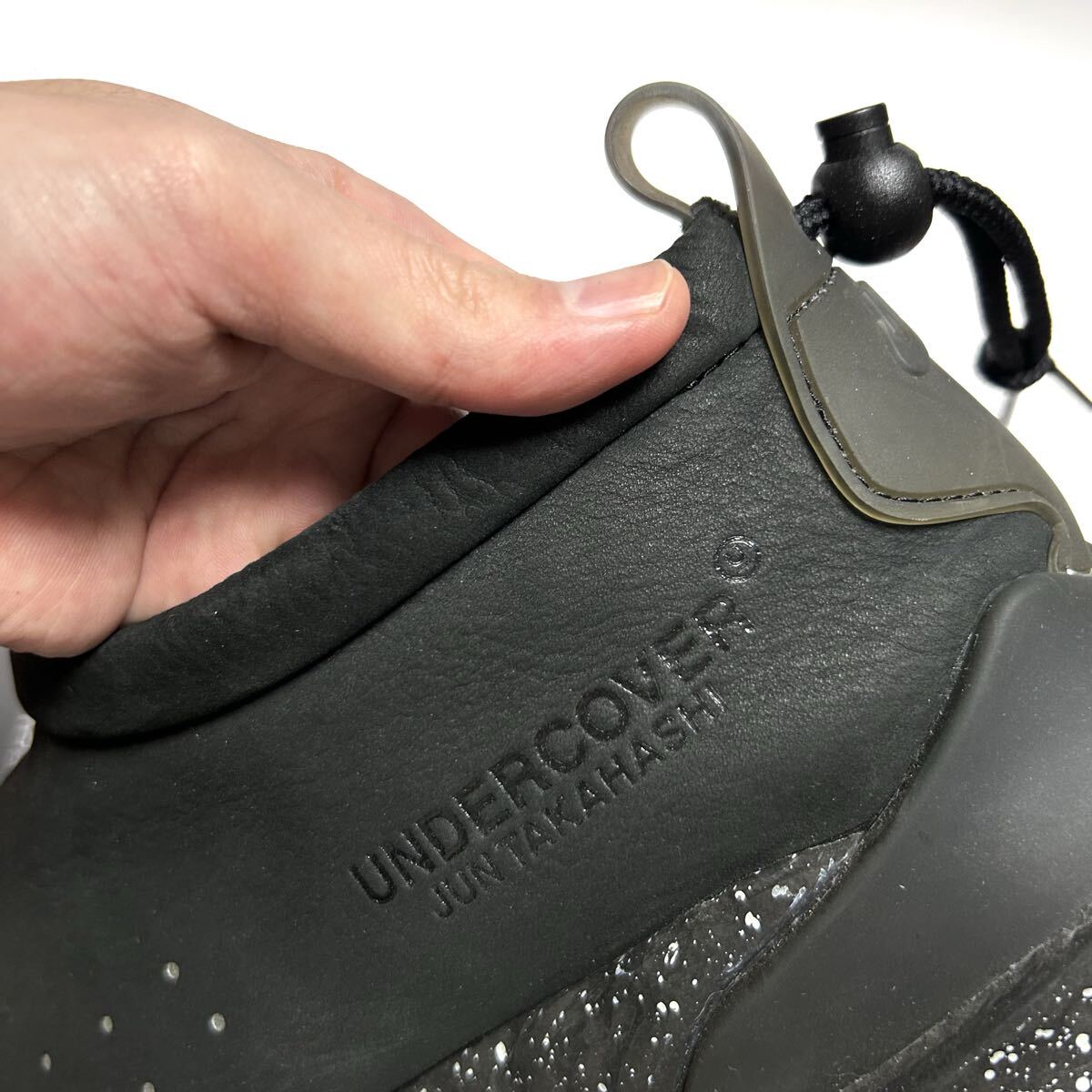 1回履きのみ 美品 2022年◆NIKE / undercover◆コラボ Moc Flow SP DV5593-002 ナイキ アンダーカバー 27.5cm ブラック 黒 モックフロー_画像7