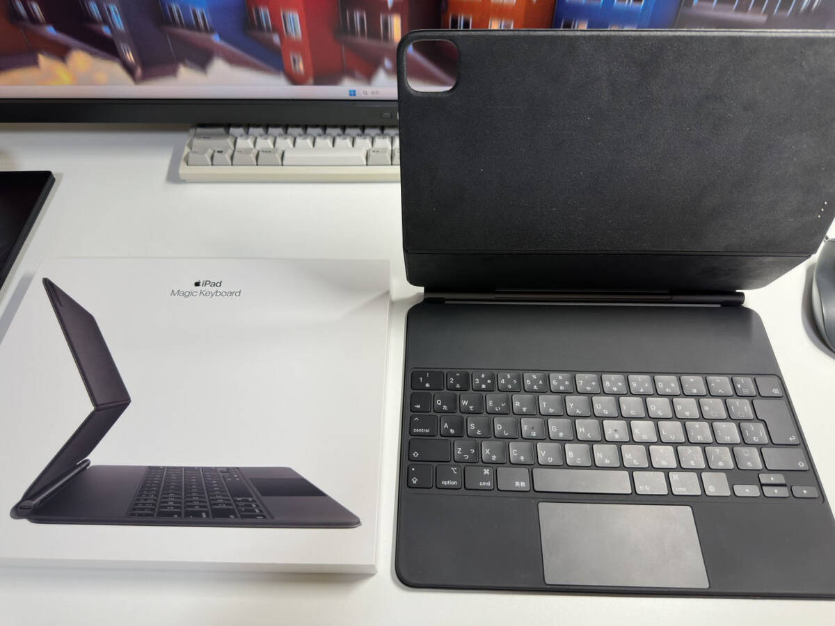 iPad Magic Keyboard Blak （対応iPad：iPad Pro 12.9インチ、3～6世代）保管品、使用頻度低い_画像1