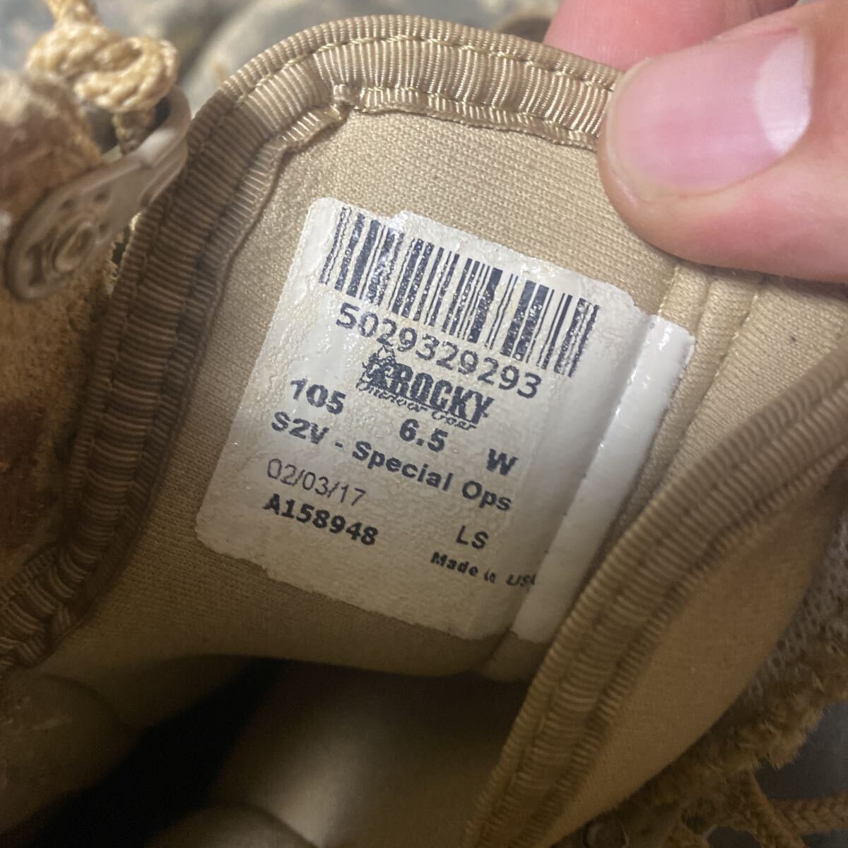  вооруженные силы США оригинал вооруженные силы США сброшенный товар 6.5W ROCKY S2V special ops десерт цвет ARMY combat ботинки вооруженные силы США desert boots vibram