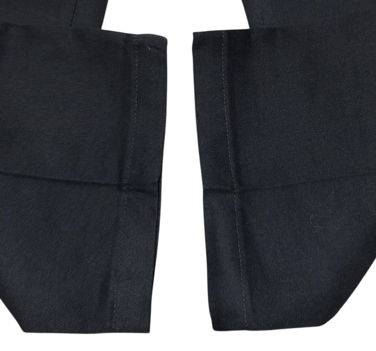 ■Dickies ディッキーズ■メキシコ製 ラベルロゴワッペン ワークパンツ チノパン ネイビー 34×32_画像6