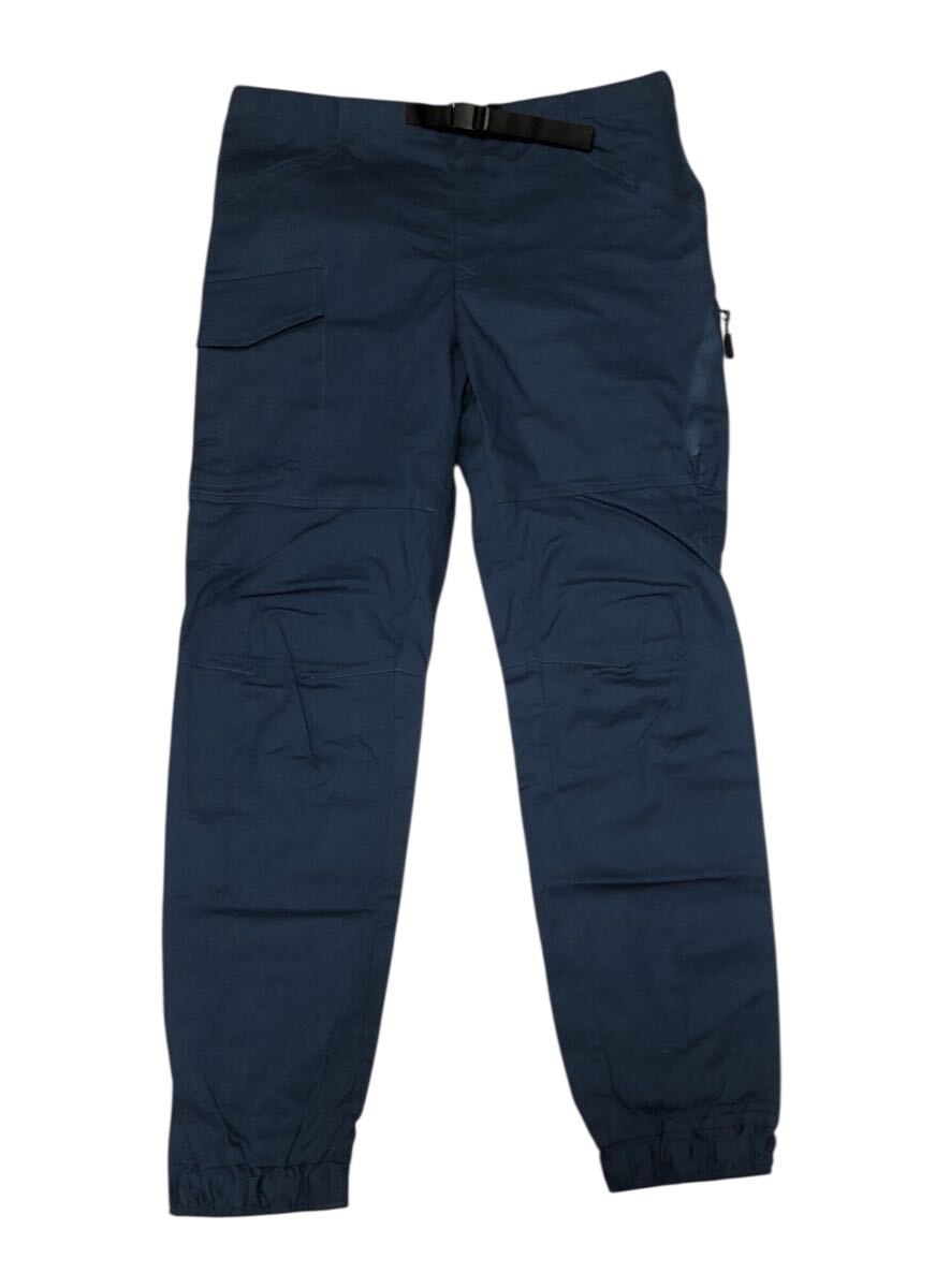 未着用 フラッシャー付き■Dickies ディッキーズ■D-1796 ストレッチ ジョガー カーゴパンツ ネイビー LL_画像3