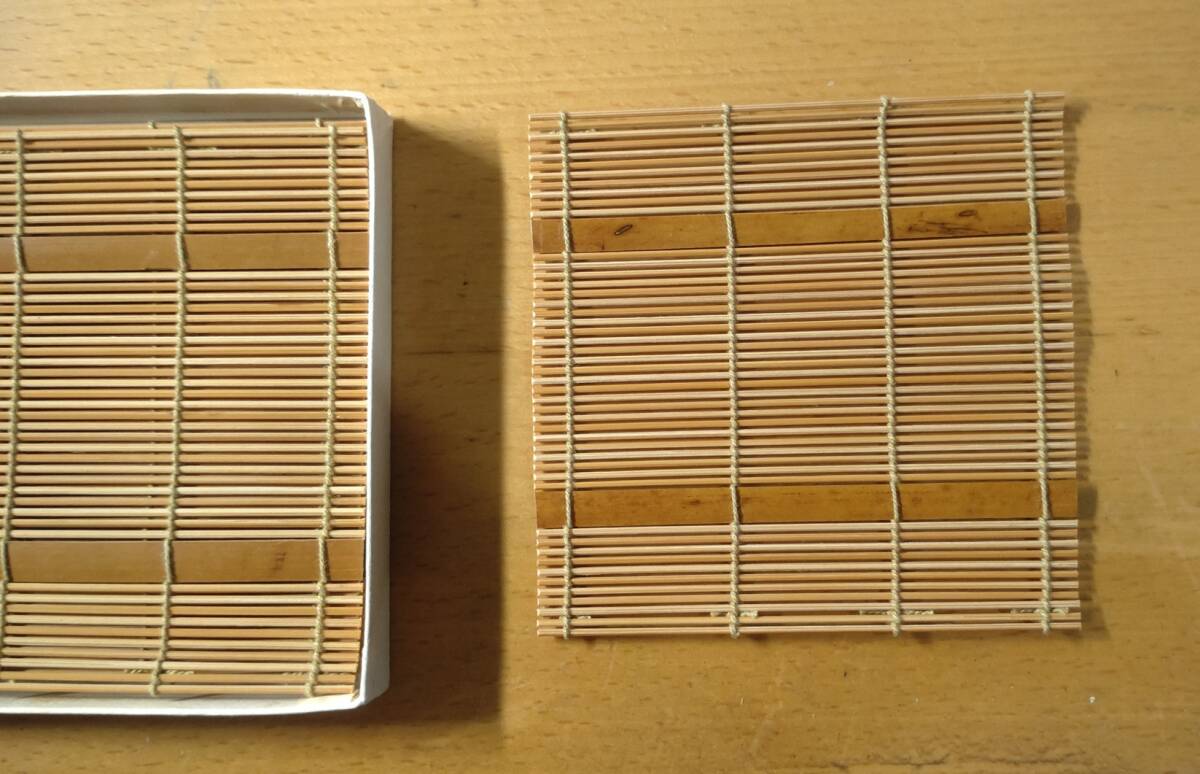 721　春慶塗　コースター 　５枚入り　保管品_画像2