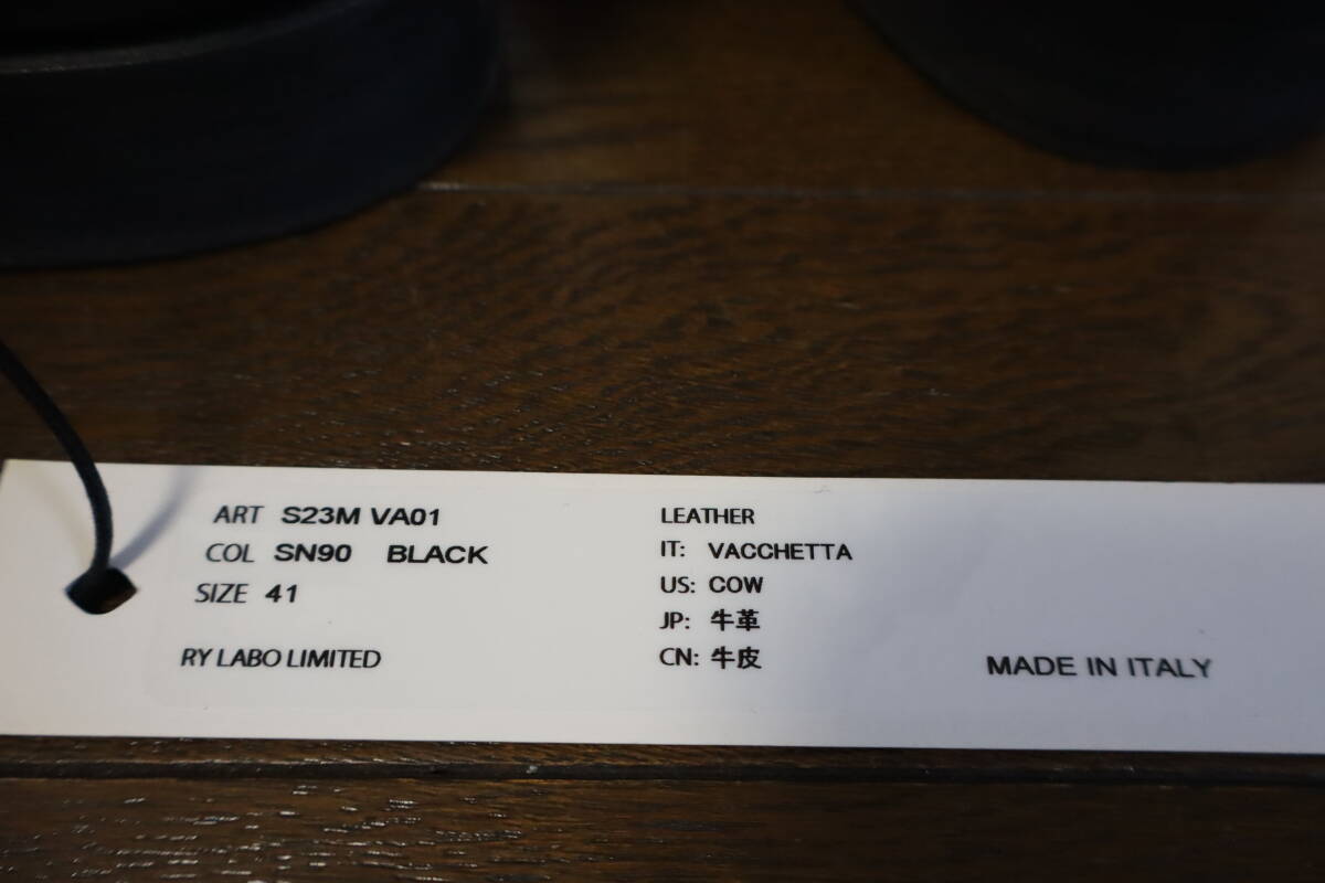 *CARPE DIEM/ Carpe Diem * не использовался S23M VA01 5HOLE гонки выше ботинки COW LEATHER размер :41 Италия производства кожа ботинки 