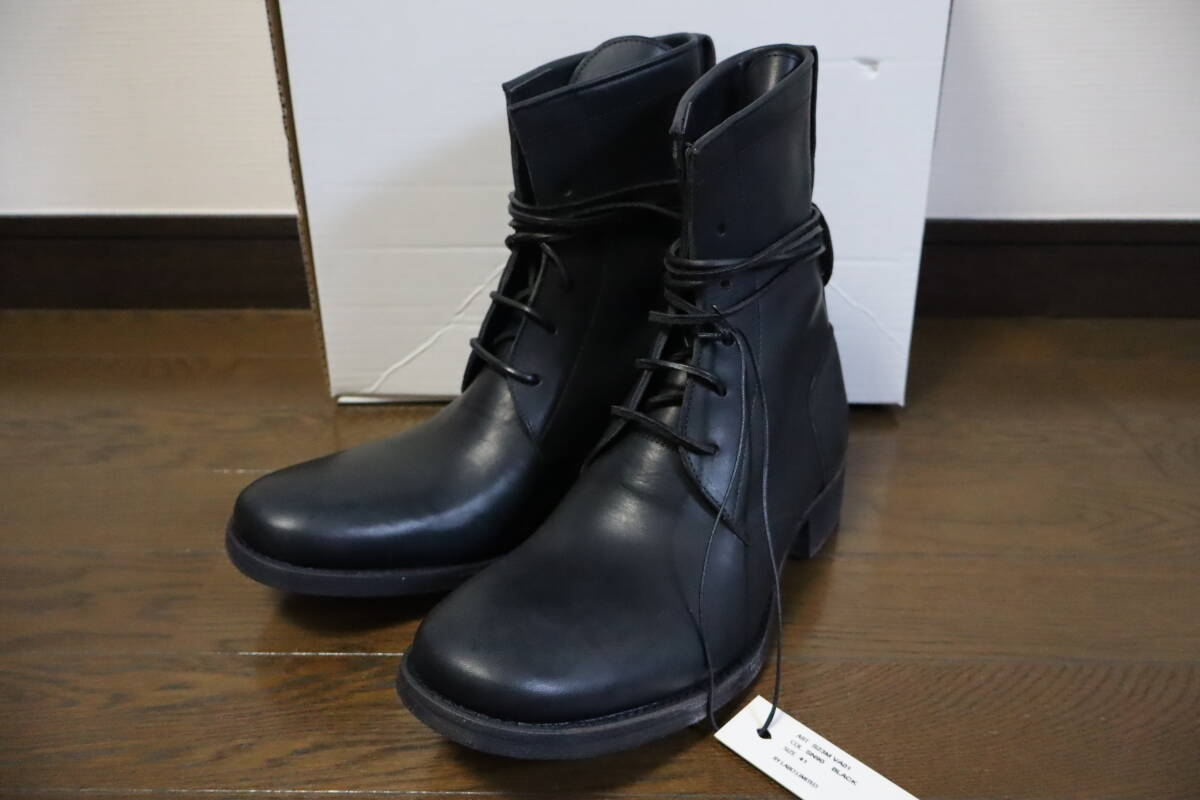 *CARPE DIEM/ Carpe Diem * не использовался S23M VA01 5HOLE гонки выше ботинки COW LEATHER размер :41 Италия производства кожа ботинки 