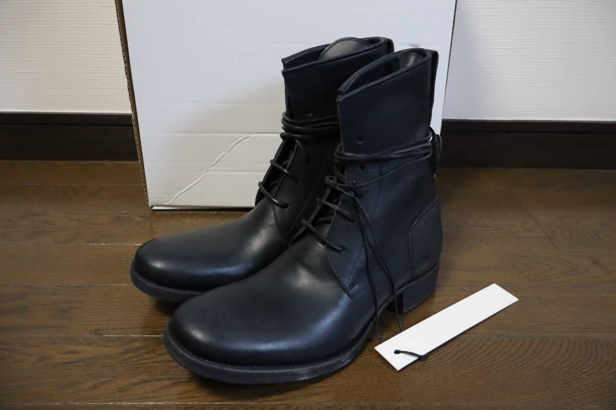 *CARPE DIEM/ Carpe Diem * не использовался S23M VA01 5HOLE гонки выше ботинки COW LEATHER размер :41 Италия производства кожа ботинки 