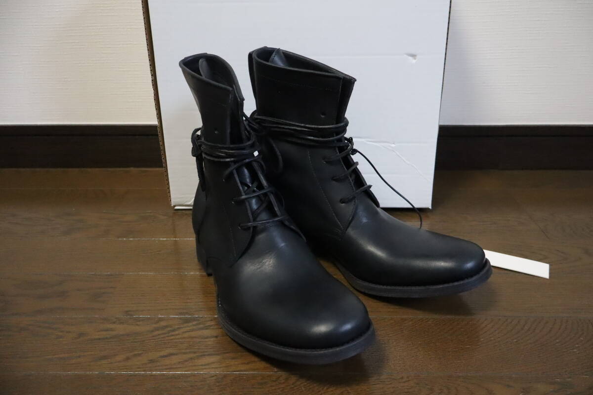 *CARPE DIEM/ Carpe Diem * не использовался S23M VA01 5HOLE гонки выше ботинки COW LEATHER размер :41 Италия производства кожа ботинки 