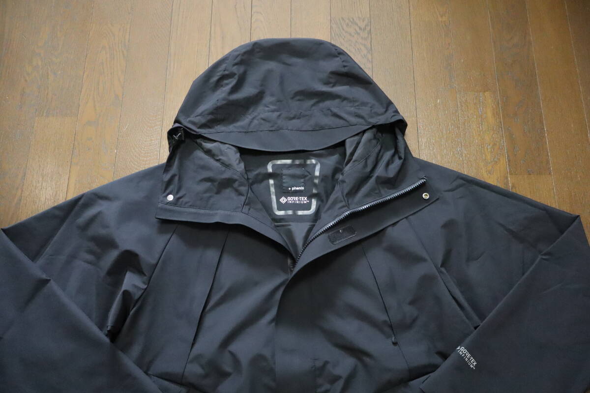 ☆+phenix/プラスフェニックス☆未使用 1円スタート!!GORE-TEX INFINIUM マウンテンパーカーサイズ:L アーバンアウトドア おしゃれ_画像5
