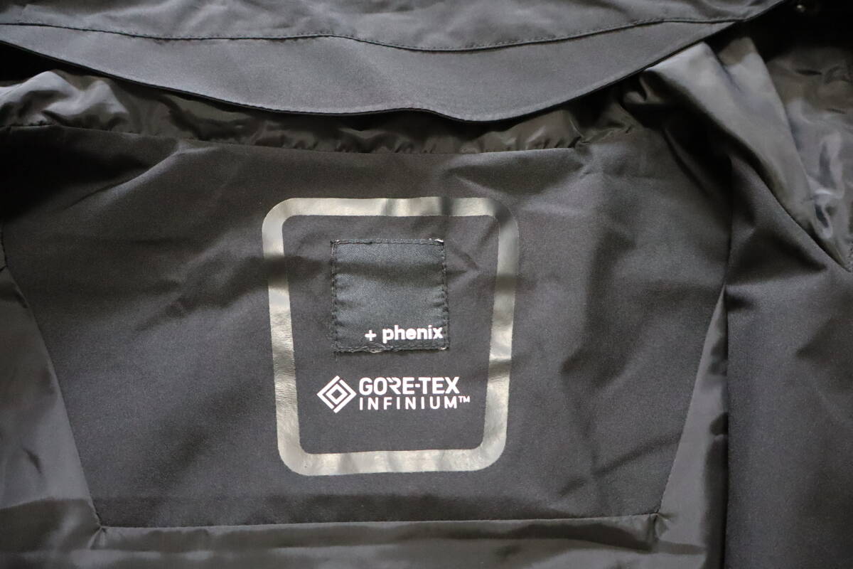 ☆+phenix/プラスフェニックス☆未使用 1円スタート!!GORE-TEX INFINIUM マウンテンパーカーサイズ:L アーバンアウトドア おしゃれ_画像8