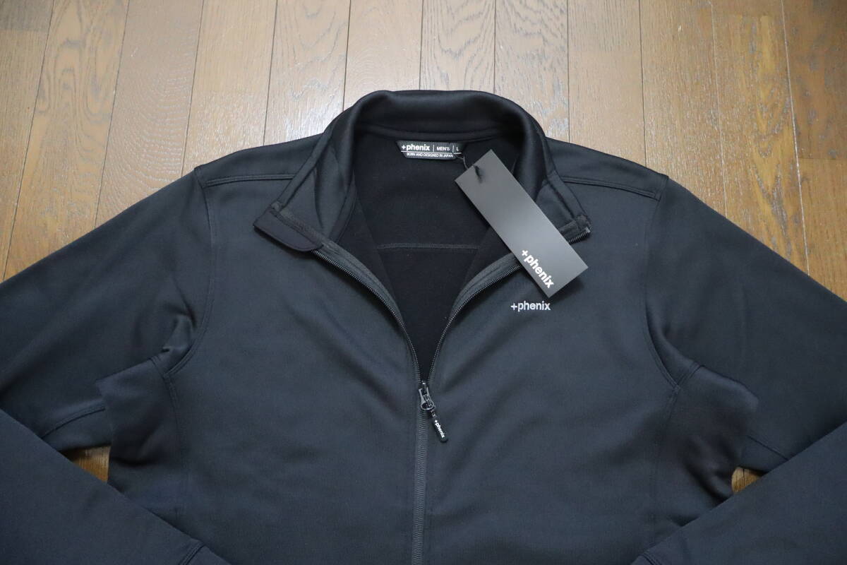 ☆＋phenix/プラス フェニックス☆未使用 1円スタート！！POLARTEC パワーストレッチ ジップフーディーサイズ：L アウトドア スポーツ _画像5