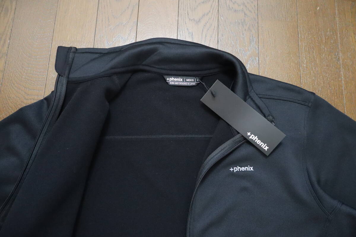 ☆＋phenix/プラス フェニックス☆未使用 1円スタート！！POLARTEC パワーストレッチ ジップフーディーサイズ：L アウトドア スポーツ _画像8