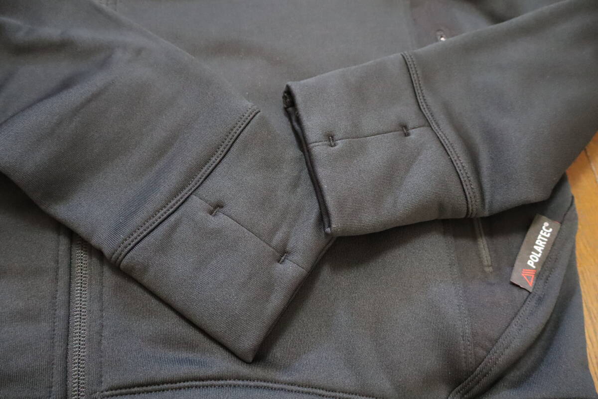 ☆＋phenix/プラス フェニックス☆未使用 1円スタート！！POLARTEC パワーストレッチ ジップフーディーサイズ：L アウトドア スポーツ _画像9