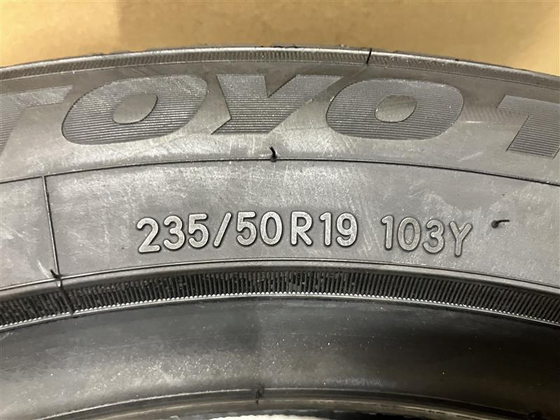 【235/50R19 103Y XL】 2025年製 TOYO トーヨー プロクセススポーツ2 PROXES SPORT2 235/50-19 4本価格4本送料込み￥85000～ 夏用_画像5