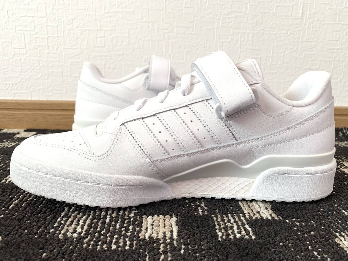  не использовался adidas форум LOW оригиналы стандартный товар 29.5 cm Adidas FORUM low белый белый US 11.5 Originals