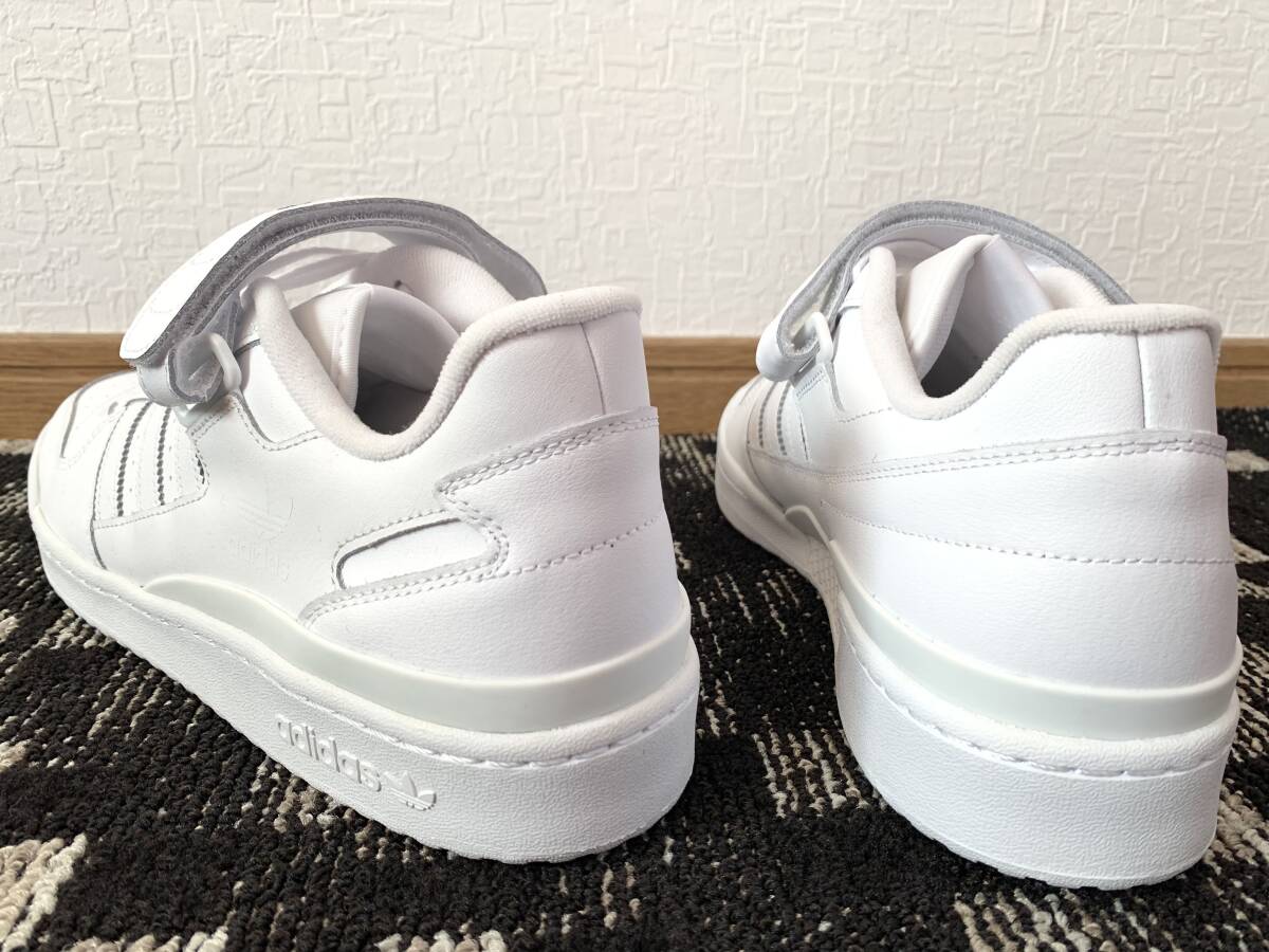  не использовался adidas форум LOW оригиналы стандартный товар 29.5 cm Adidas FORUM low белый белый US 11.5 Originals