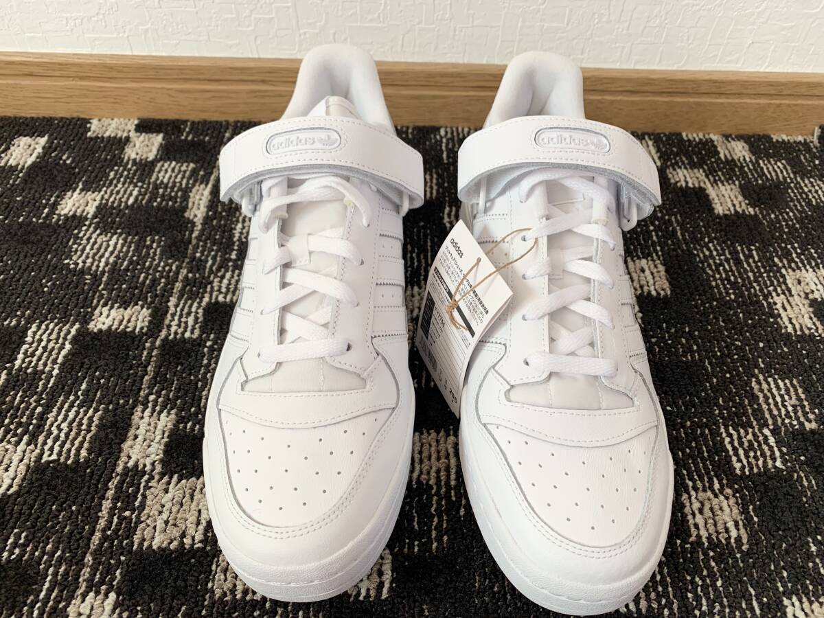  не использовался adidas форум LOW оригиналы стандартный товар 29.5 cm Adidas FORUM low белый белый US 11.5 Originals