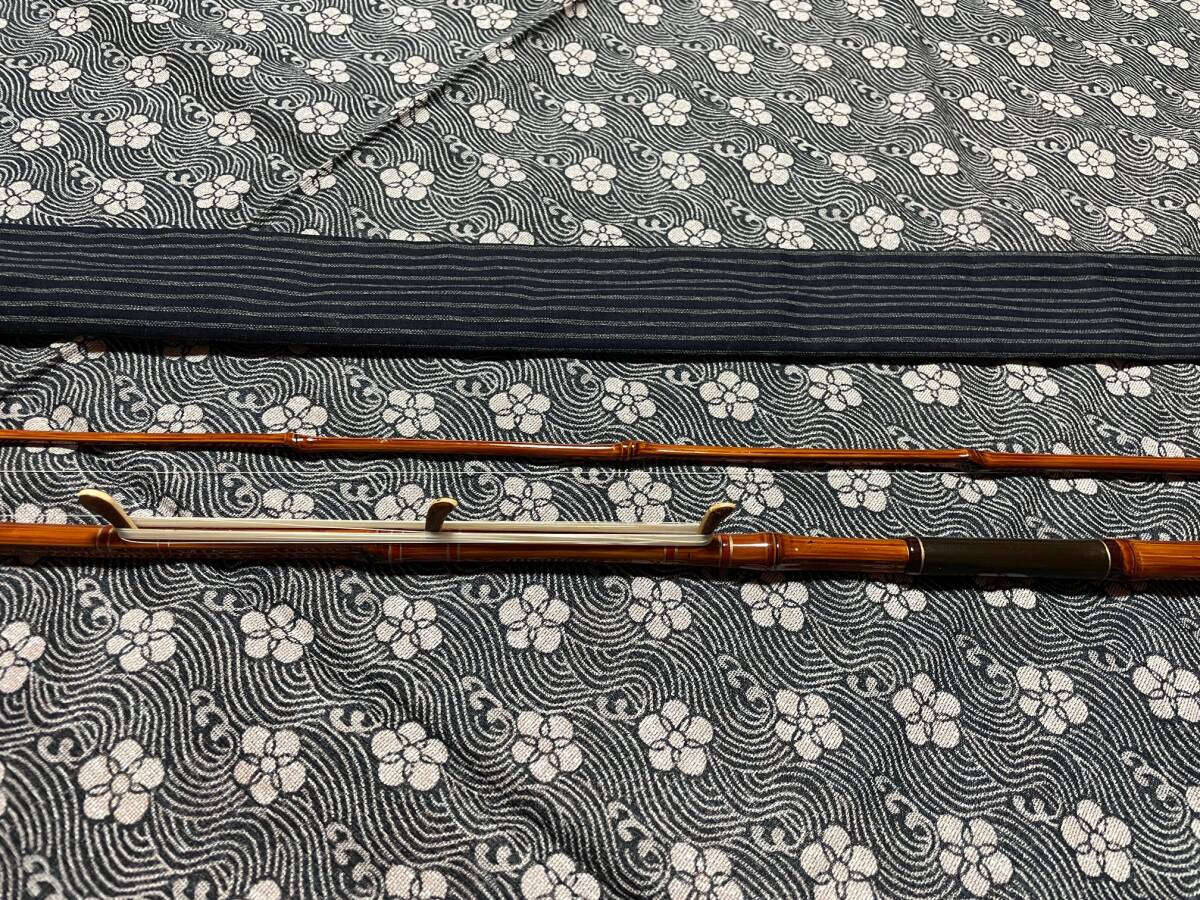 和竿　ハゼ竿　なが尾　7尺　美品_画像3