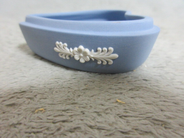 ●美品●WEDGWOOD Jasper●ウェッジウッド ジャスパー 小物入れ ハート型●MADE IN ENGLAND●小 2_画像8